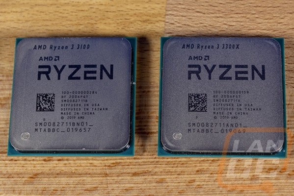 AMD Ryzen 3 3100 and 3300X