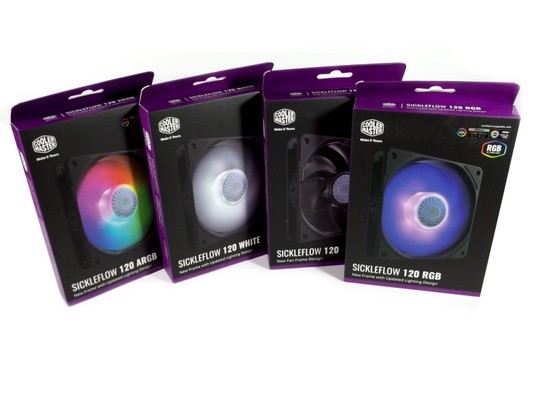 Cooler Master Sickleflow 120 Fans