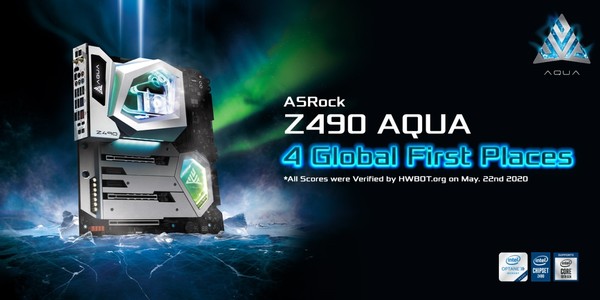 ASRock Z490 AQUA Records