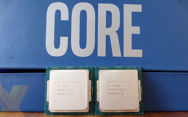 Intel Core i9-10900K and Intel Core i5-10600K