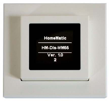 Homematic OLED status display and Homematic IP PSU