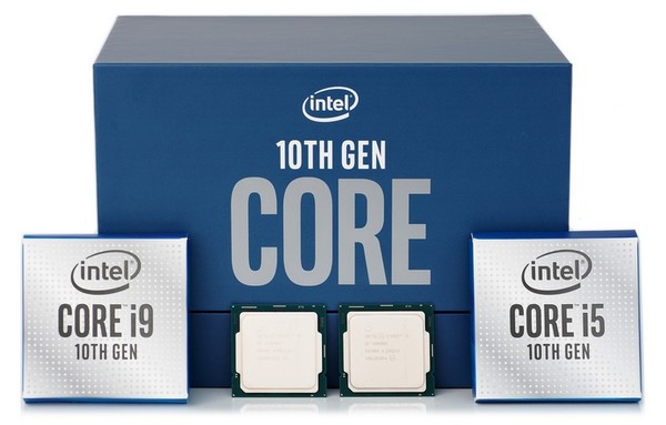 Intel Core i9-10900K and Intel Core i5-10600K