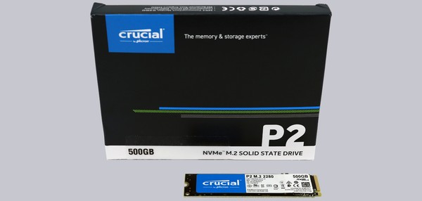 Crucial P2 M2 NVMe SSD