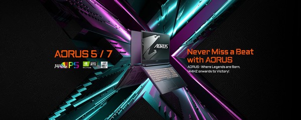 Gigabyte Aorus 5 und Gigabyte Aorus 7 Notebook