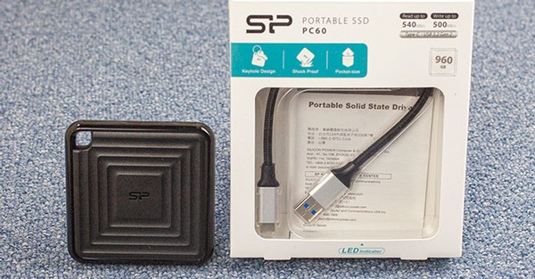 Silicon Power PC60 1 TB Portable SSD