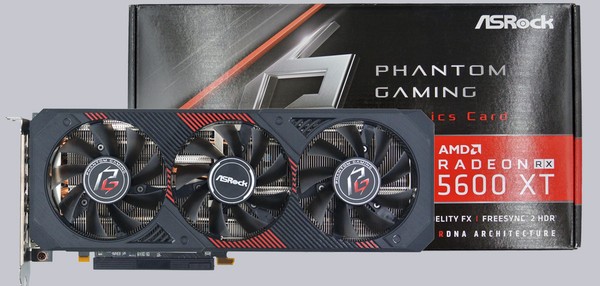 ASRock Radeon RX 5600 XT Phantom Gaming D3 6G OC Graphics Card