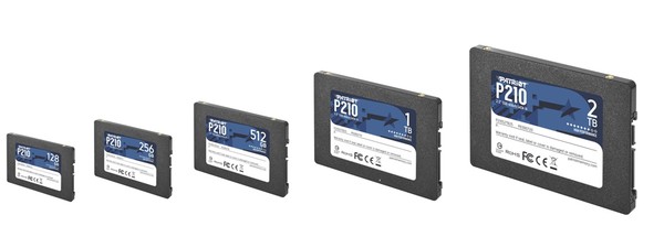 Patriot P210 128GB bis 2TB SSD