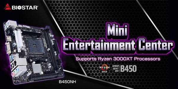 Biostar B450NH Mini-ITX Motherboard