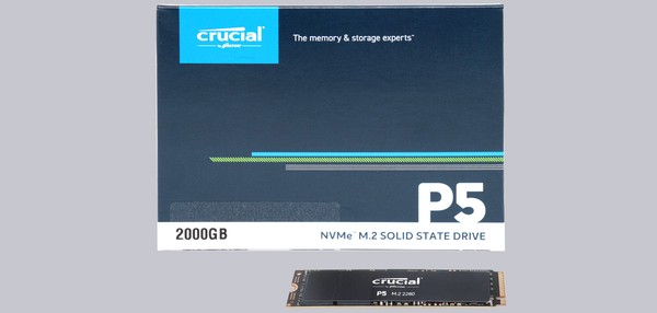 Crucial P5 NVMe SSD