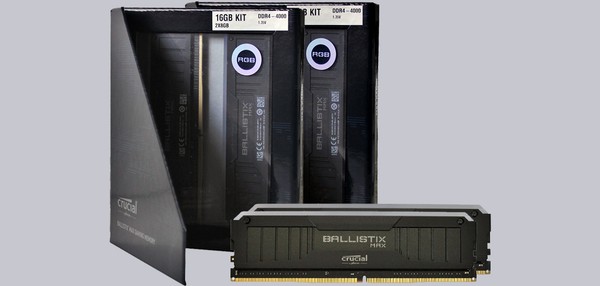 Crucial Ballistix Max RGB 4x 8GB DDR4-4000