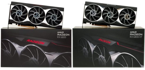 AMD Radeon RX 6800 and AMD RX 6800 XT