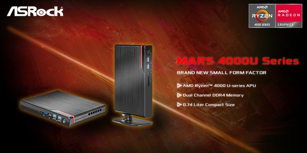 ASRock Mars 4000U Mini PC