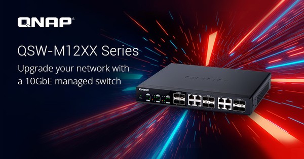 QNAP QSW-M12XX 10GbE L2 Web Managed Switch