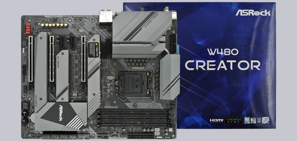 ASRock W480 Creator Mainboard