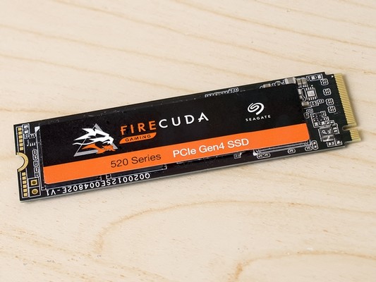 Seagate FireCuda 520 1TB PCIe Gen4 SSD