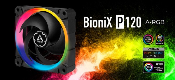 Arctic BioniX P120 A-RGB Lfter