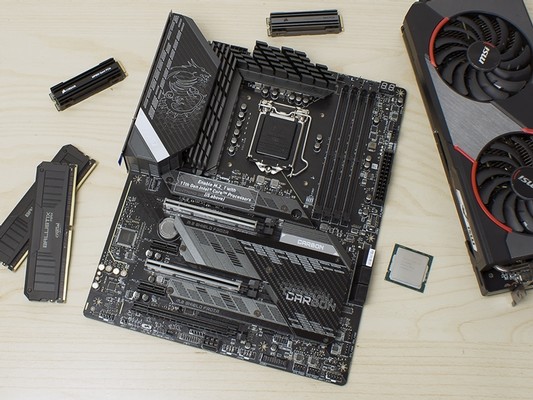 MSI MPG Z590 Gaming Carbon WiFi Mainboard