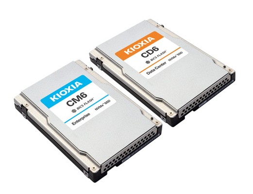 Kioxia CM6 und Kioxia CD6 PCIe 40 NVMe SSD