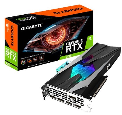 Gigabyte GeForce RTX 3080 Gaming OC Waterforce WB 10G Grafikkarten