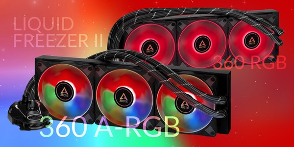 Arctic Liquid Freezer ll A-RGB und RGB weitere Modelle