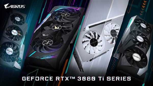 Gigabyte GeForce RTX 3080 Ti und GeForce RTX 3070 Ti