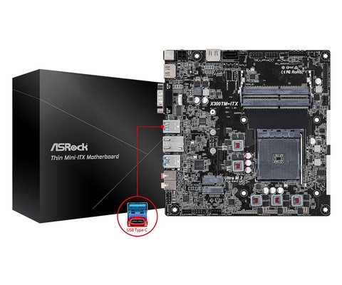ASRock X300TM-ITX AMD Mini-ITX Mainboard