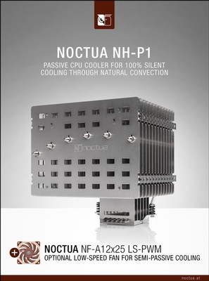 Noctua NH-P1 und Noctua NF-A12x25 LS-PWM