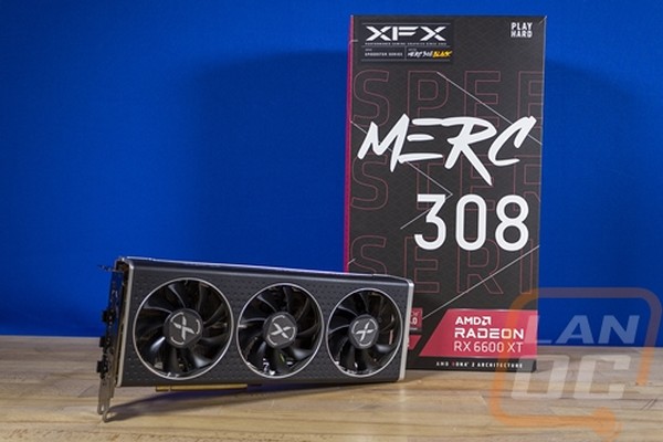 XFX MERC 308 RX 6600 XT Black Graphics Card