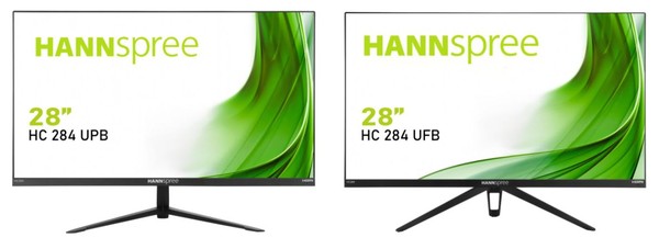 Hannspree HC284UFB und HC284UPB Monitor