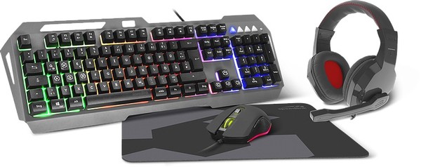 Speedlink Lunera 4in1 Illuminated Gaming Set