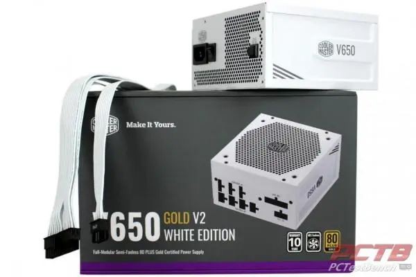 Cooler Master V650 Gold-V2 White PSU