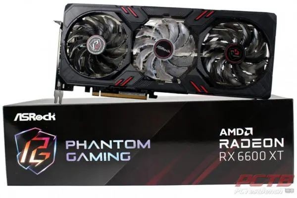 ASRock RX 6600 XT Phantom Gaming D 8GB OC