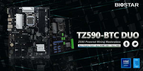 Biostar Z590A-Silver Motherboard