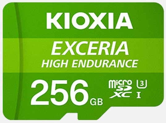 Kioxia 256GB Exceria High-Endurance microSD Card