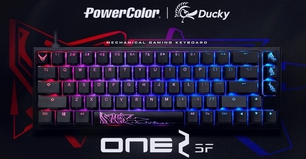 PowerColor x Ducky One 2 SF