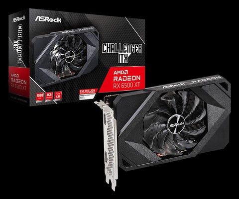 ASRock AMD Radeon RX 6500 XT Challenger ITX 4GB