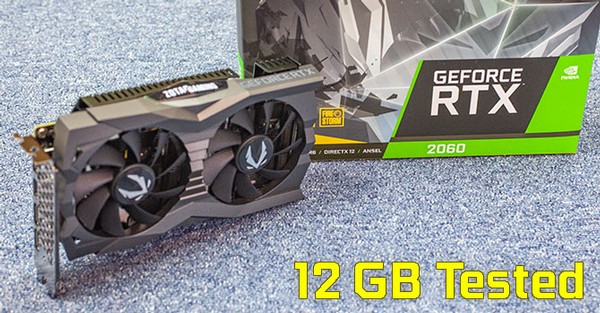 nVidia GeForce RTX 2060 12GB Graphics Card