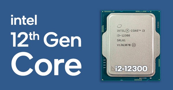 Intel Core i3-12300 CPU