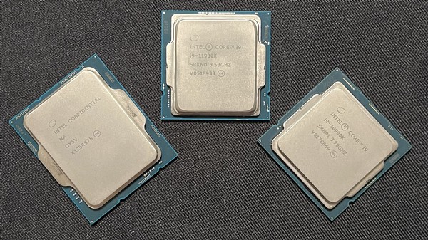 Intel Core i9-10900K vs 11900K vs 12900KF