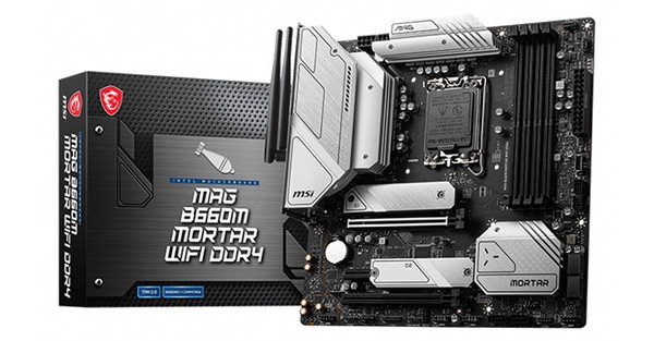 MSI MAG B660M Mortar WiFi DDR4 Motherboard