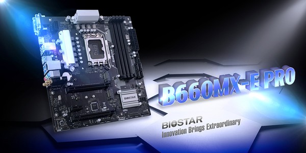 Biostar B660MX-E PRO Mainboard