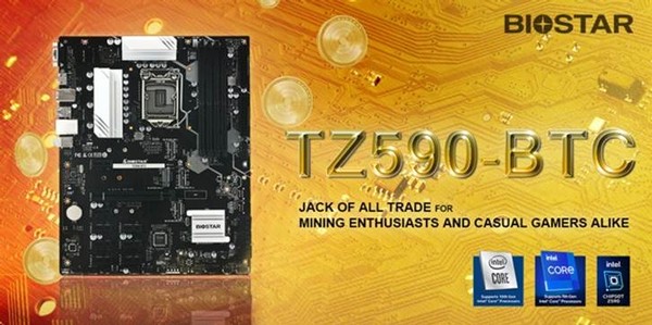 Biostar TZ590-BTC Motherboard