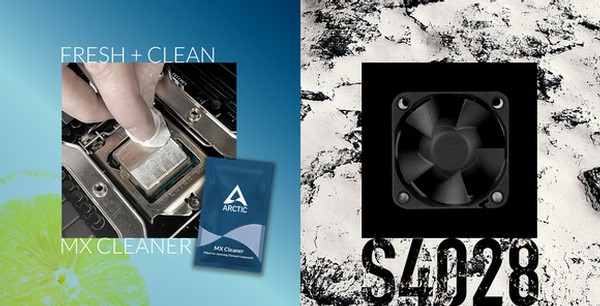 Arctic Serverlfter und Arctic MX Cleaner