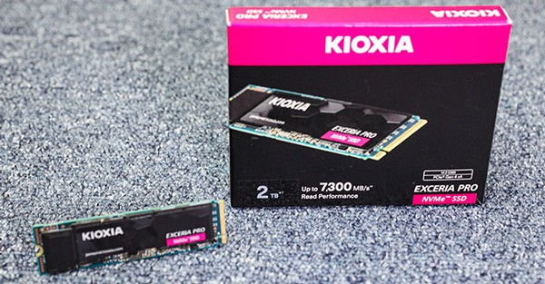 Kioxia Exceria Pro 2 TB M2 NVMe SSD