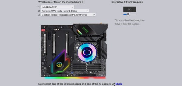 OCinsidede Interactive Fit for Fan v40