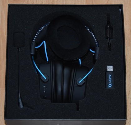 AQIRYS ANDROMEDA Blue Headset