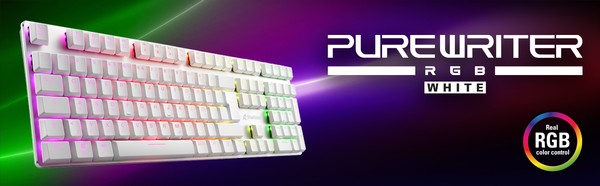 Sharkoon Purewriter RGB White