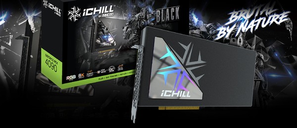 Arctic Khlung in Inno3d Geforce RTX 4090 iChill Black Grafikkarte