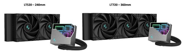 Deepcool LT520 und Deepcool LT720 AIO