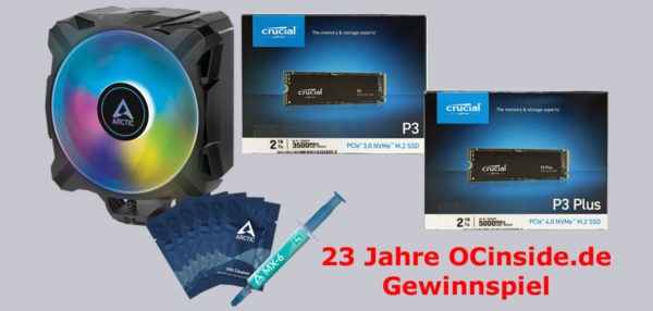 23 Jahre OCinsidede Gewinnspiel